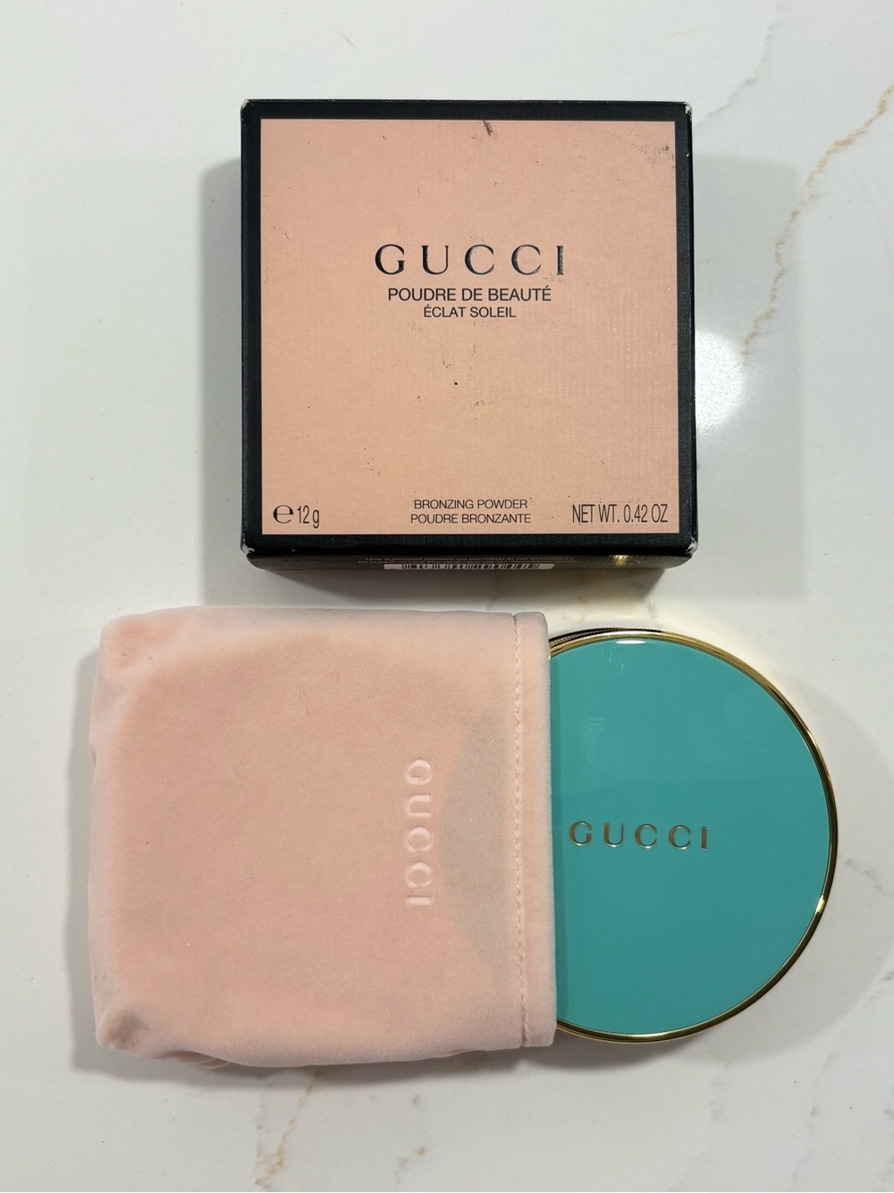 GUCCI Bronzing Powder, Poudre de Beaute Eclat Soleil, 03 *New in Box w Pouch